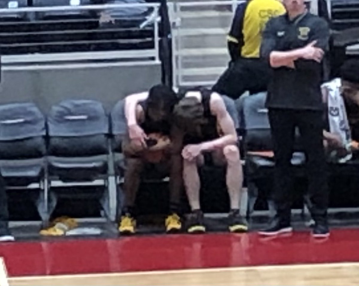 eyecoach5's tweet photo. It was hard to see this group of true Warriors fall today. Best HS team I’ve seen. Best HS coach I’ve seen. Coach Gibson got every ounce out of this talented group.Thank you @FriscoMemo_BB for taking us on this ride with you. Frisco Pride! @Isaiah_Foster1 @DrewSteffe @MattSteffe https://t.co/LFUtjf989e