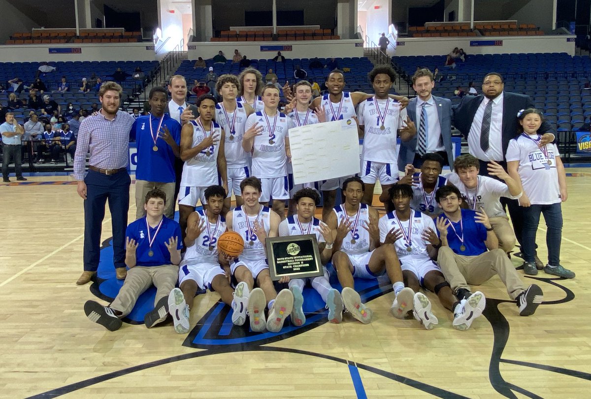 scrimmageplay on Twitter "Blue Ridge boys basketball celebrates its