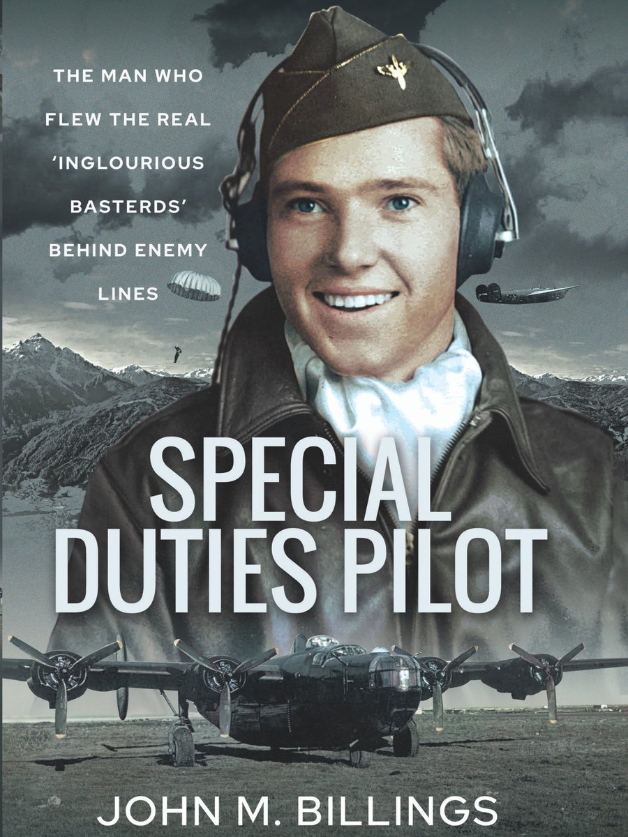 osssociety's tweet photo. Capt. John Billings, the pilot who flew the OSS’ real “Inglourious Basterds” behind enemy lines as part of Operation GREENUP, has died. https://t.co/lWVq4RwaIn https://t.co/dZ3qEehw21