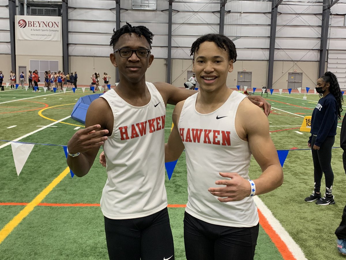 SportsConlon's tweet photo. Anderson and Harrison both of Hawken went 1-2 in the 60m dash both with times of 6.90. @OHMileSplit https://t.co/r9njAXxEVV
