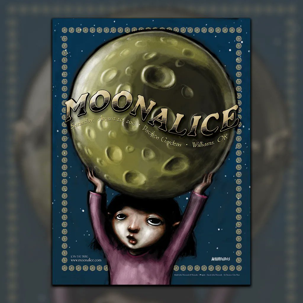 MoonalicePoster's tweet photo. Shipping Today  🐯 Year of the Tiger Collection @Moonalice poster by @ZenPopArt @ZenPopArtToo John Mavroudis https://t.co/rkkh2sPBE3 100% of sales go to John! M402 #JohnMavroudis #MAP0122 #MAPR #art #gigposter #concertposter #rockposter #postersdesign #posterart https://t.co/npTsmoEcS5