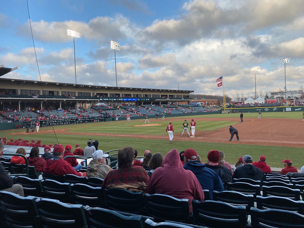 CoachZ_ARKANSAS's tweet photo. Not often you see Razorback Basketball in Knoxville and Razorback Baseball in Baum-Walker https://t.co/ztgBLHy0p6