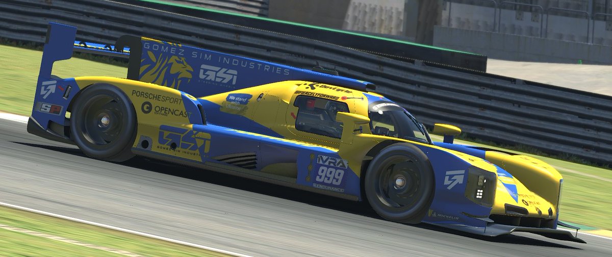 An evening spent re-jigging our new colours for our <a href="/fiercelyforward/">Fiercely Forward</a> <a href="/IVRALeague/">IVRA</a> Endurance Series LMP2 &amp; GT3 PRO entries #IStandWithUkraine