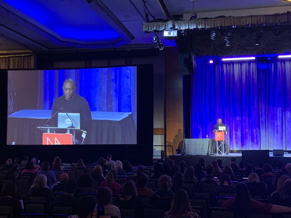 ryang99's tweet photo. What we’re doing isn’t about us. About this moment. It’s about what happens next. @hankwthomas @NAEA #NAEA22 https://t.co/elZbyIJrWQ