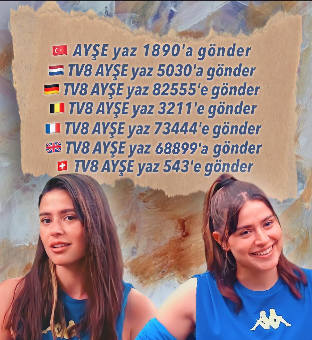 Kardeşim Ayşe ye büyük oylamada desteğinizi bekliyoruz. Oylama yarın akşama kadar devam ediyor. Sms atamayanlardan da dua etmelerini bekliyoruz. Süper Ayşe devam etsin diyorsan sende sms gönderebilirsin
#SurvivorAllStar2022 #ayfc 
#Survivor2022