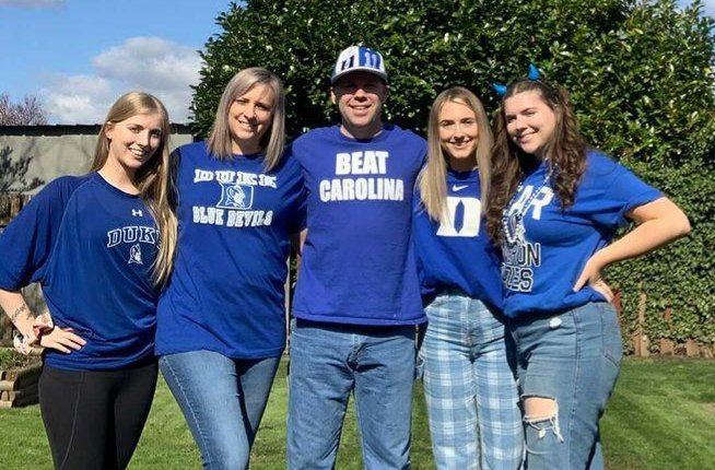 chadwicksirnio's tweet photo. The CFA'S are ready for #CoachK last game at Cameron Indoor! Thanks for all the memories Coach! #GODUKE #DUKEvsUNC https://t.co/Ytqd5uGCyQ