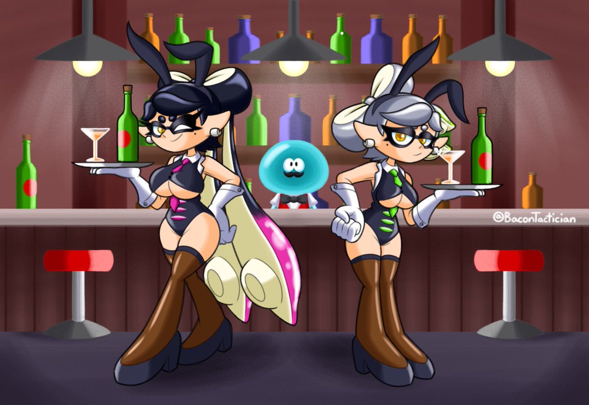 The first commission is done for the great @MS_Dewd of the Squid Sisters se...
