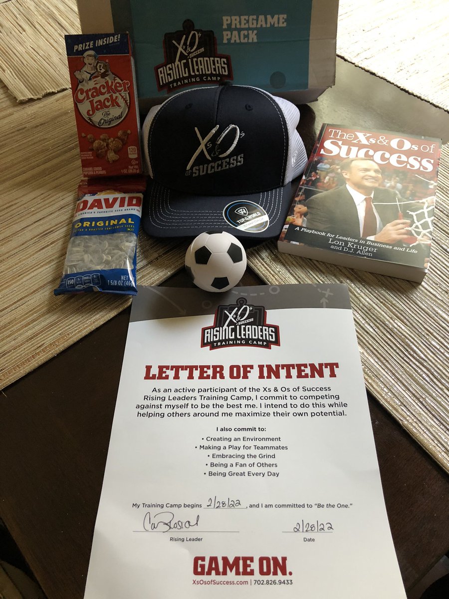 CarlyRosich's tweet photo. Excited to have joined the Xs &amp; Os of Success “Rising Leaders” Training Camp roster! #MakePlayforaTeammate. #leadership https://t.co/nNGjxl786D