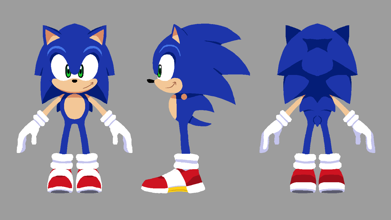 9 Best Of Sonic 3d Model Sheet | Hot Sex Picture