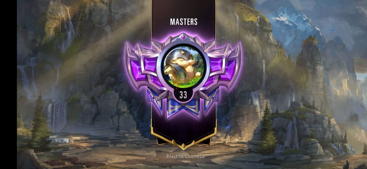 Final statement that <a href="/PlayRuneterra/">Legends of Runeterra</a> is not pay to win. Pushed through diamond with spiders going 8-1 today on a fresh account. Have two masters accounts now 😁. Deck code below (spicy Glimpse Beyond) 👇