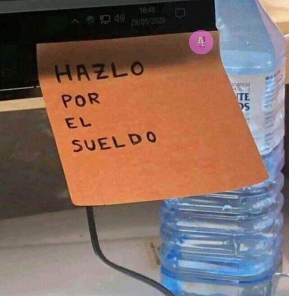 elespacioviral's tweet photo. Yo motivándome en mi trabajo tóxico https://t.co/QDHahmLAbZ