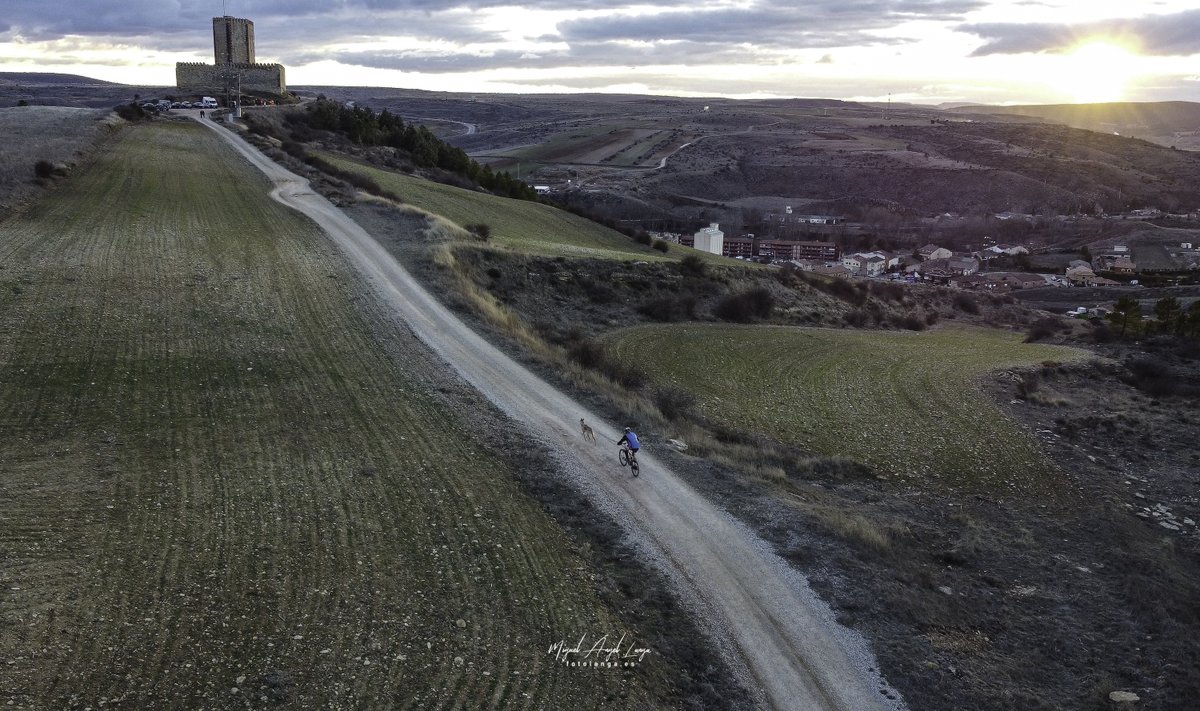 Fotogramas de la grabación del #Canitrail Molina de Aragón