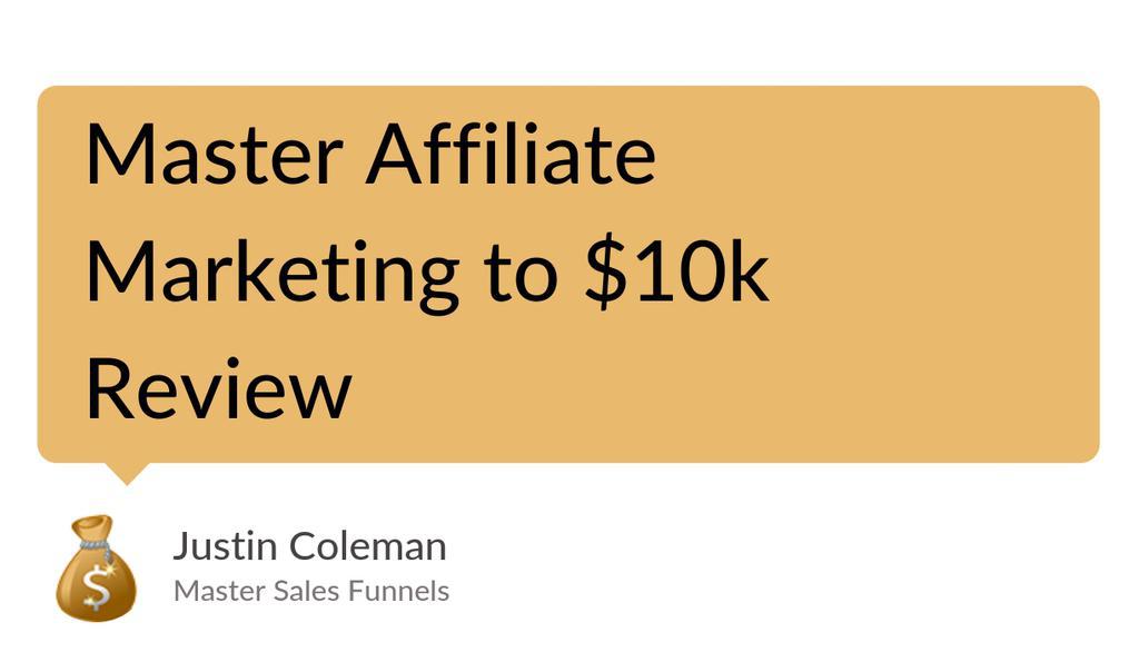 msfunnels's tweet image. Affiliate Marketing Course: Master Affiliate Marketing to $10k Review

Read the full article: Master Affiliate Marketing to $10k Review
▸ lttr.ai/rOFN

#AffiliateMarketing #GeneratingPassiveIncome #AttractPotentialCustomers #GeneratePassiveIncome