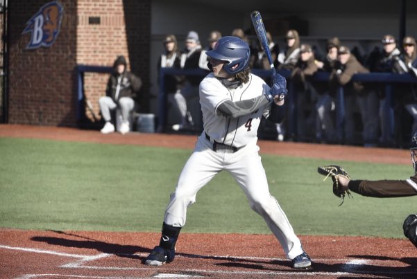PghDawgs's tweet photo. Good game today from Sophomore SS @asherwin21, going 1-3 with a double, a walk and 2 RBI  as @Bucknell_BB took down @DukeBASE 8-6 for the first time in school history in Durham, NC.
#dawgsfamily #ss #areyounext https://t.co/igoFkBCaPg