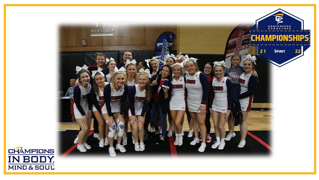 Congratulations to the 2️⃣0️⃣2️⃣2️⃣ Conference Carolinas Spirit Champions 🏆, <a href="/KingAthletics/">King Athletics</a>!

Learn More ⤵️
🔗: bit.ly/3KiYDqS
#LeadingTheWay