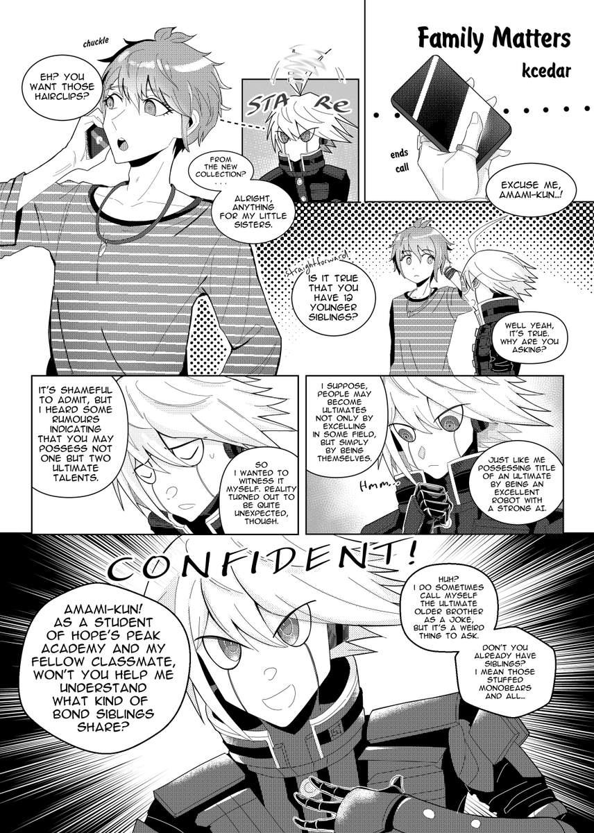 kcedar118's tweet photo. My comic for Kiibo zine! All i can say is that it looked funnier in my head 🤡
Also, thanks for giving Kiibo so much love!!
#danganronpa https://t.co/9Oq2yWHOij