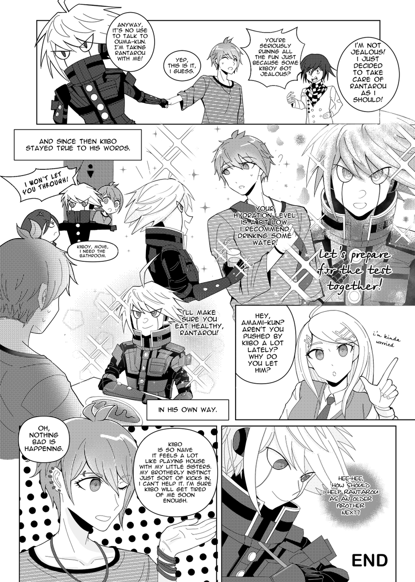 My comic for Kiibo zine! All i can say is that it looked funnier in my head 🤡
Also, thanks for giving Kiibo so much love!!
#danganronpa