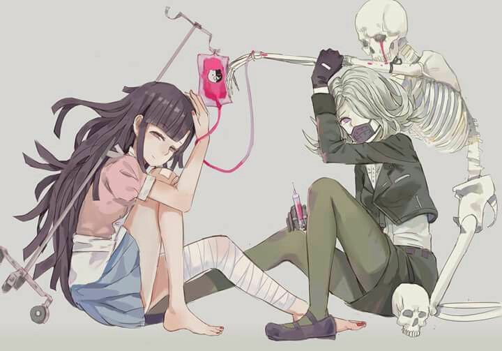 Казнь микан цумики данганронпа. Микан цумики и кокичи. Данганронпа 2 хиёко сайонджи и ибуки миода. Данганронпа микан цумики косплей. Микан в полный рост данганронпа.