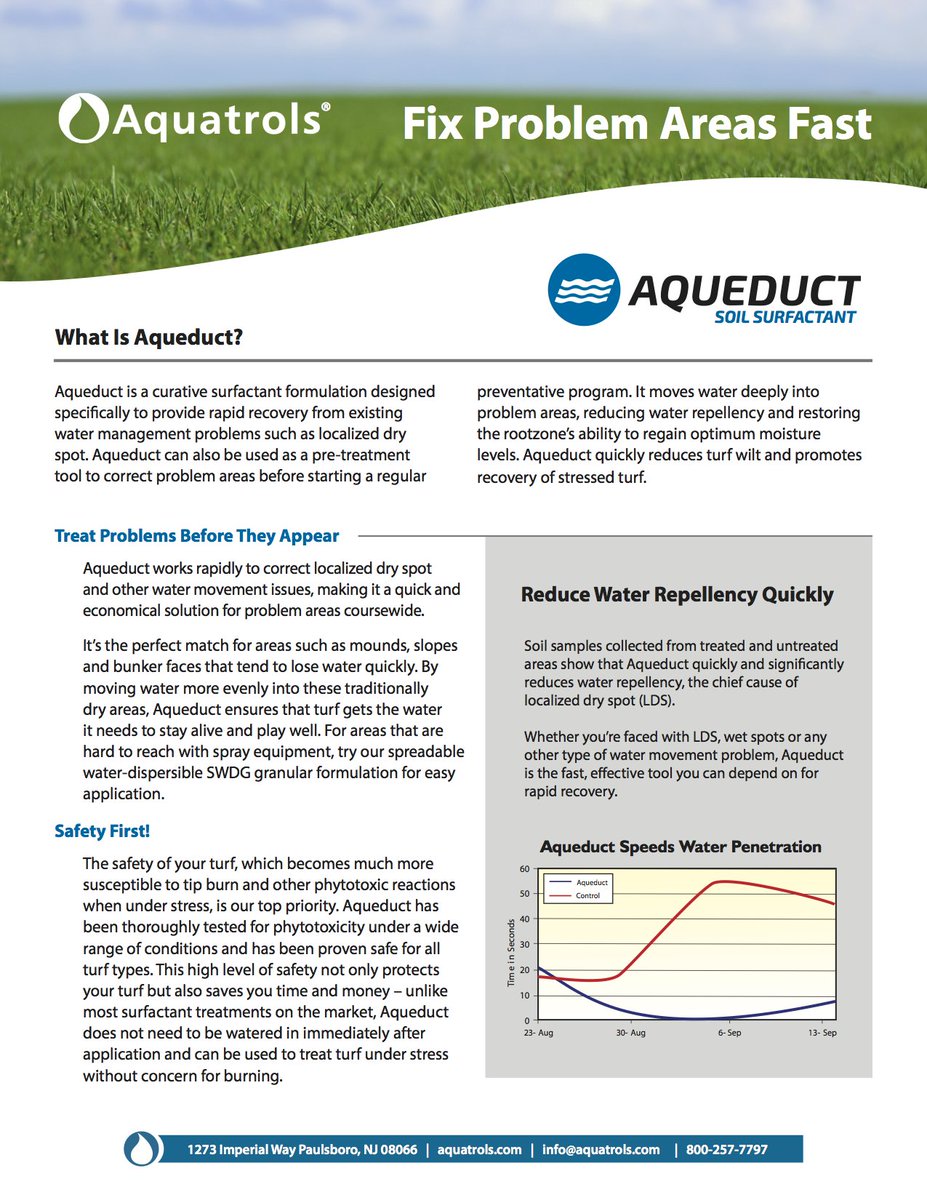 michael_fance's tweet photo. The strategy of making an early season application of @Aquatrols #Aqueduct has been a hot topic on my travels around my @AquatrolsEurope territory this year. For some @NIBIO_no independent European research click on this link: https://t.co/ULrzVHGB5l… #PressTheResetButton 💦🌱 https://t.co/oCC45bkazW