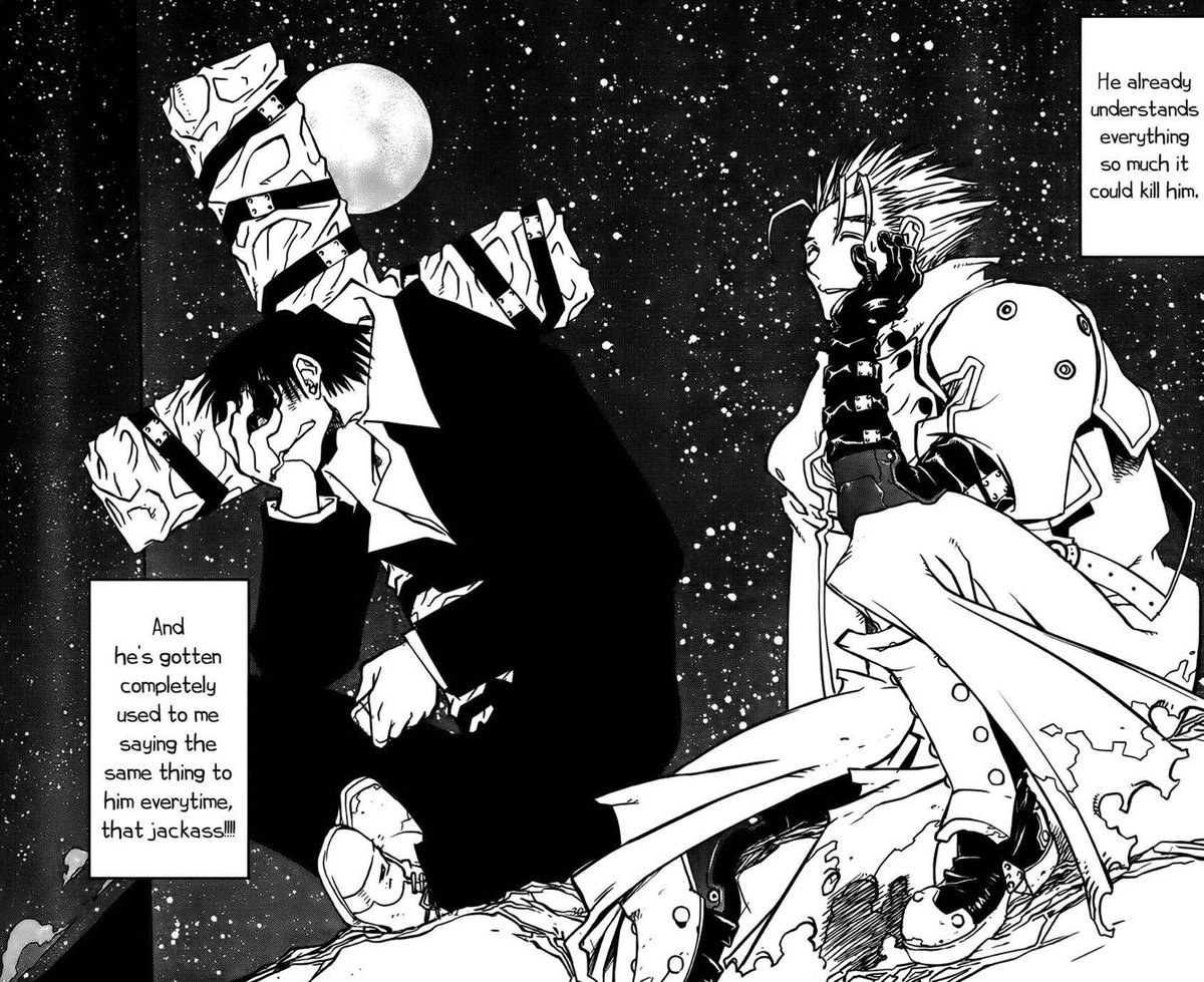 wolfwood your gay is showing that's embarrassing 