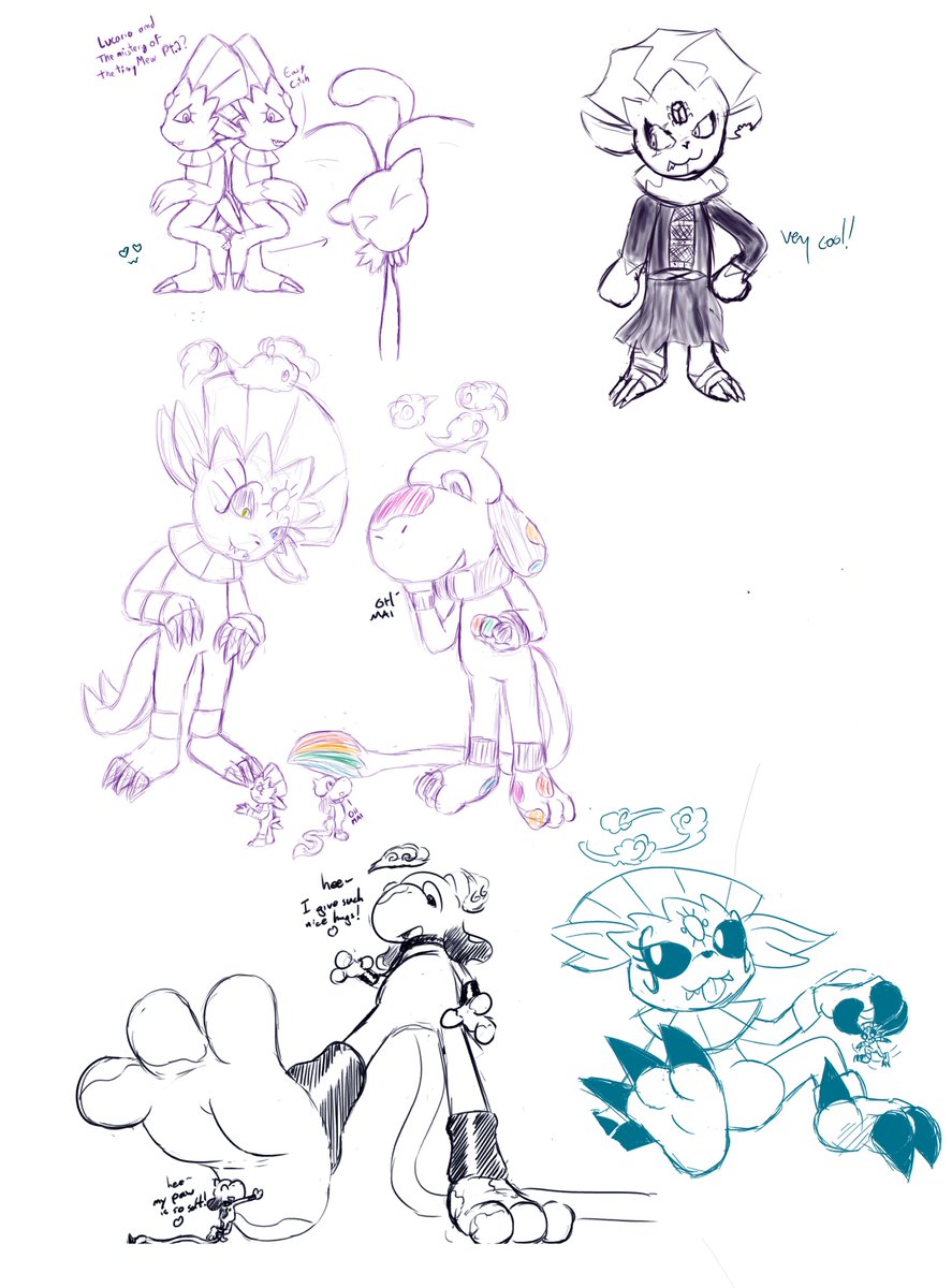 soto_xxxandros's tweet photo. Small compilation including some extra doodles I forgot from long ago, next one will be a big special one tho!
Ft. awesome draws from:
@miniturekitsune
@Shiki_Shaka
@Dag0n https://t.co/AyGa6UkCqi