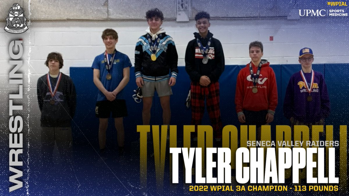 wpial7's tweet image. 𝐖𝐏𝐈𝐀𝐋 𝟑𝐀 𝐖𝐫𝐞𝐬𝐭𝐥𝐢𝐧𝐠 𝐂𝐡𝐚𝐦𝐩𝐢𝐨𝐧 - 𝟏𝟏𝟑 𝐏𝐨𝐮𝐧𝐝𝐬

🥇 Tyler Chappell (@SV_Sports)
🥈 Darius McMillon (@PetersTwpSports)
🥉 Brandon Dami (@CanonMacSports)

#WPIAL | 🤼🏆