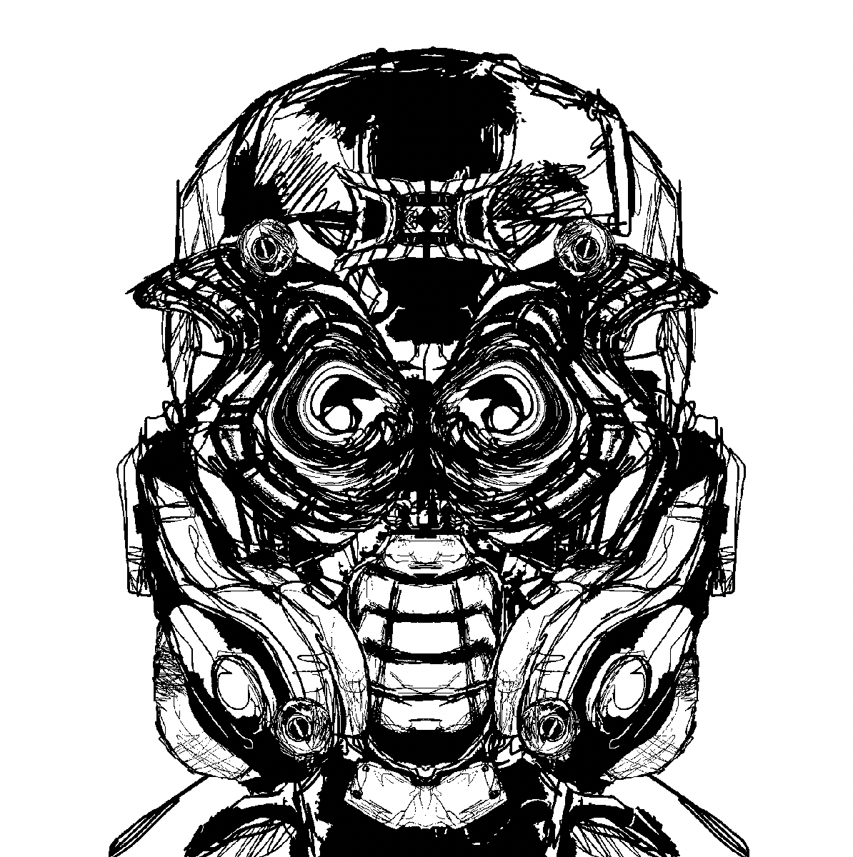 MrContidood's tweet photo. HOW DO WE FEEL ABOUT SOMETHING MONOCHROMATIC?
#nftart #doodlebots #dramaticart #pfpproject #NFTCommunity #nftartists https://t.co/FQXUCTcAVR
