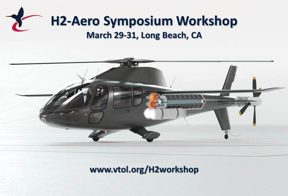 ElectricVTOL's tweet photo. Sign up for our H2-Aero Workshop, March 29-31 in Long Beach, CA — covering #Hydrogen for #eVTOL, #eCTOL & #eSTOL. Check out the stellar program with H2 leaders @Airbus, @BartiniAero, @HyPointinc, @Piasecki, @PlugPowerInc, @Universal_H2, @ZeroAvia & more: https://t.co/AZNaPEqU2q https://t.co/3iw8V0RNoT