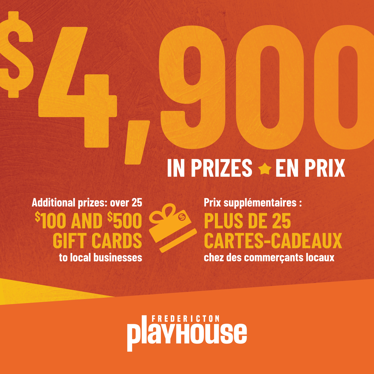 FredPlayhouse's tweet image. #DidYouKnow: we're only selling 709 tickets to the #TakeYourSeatRaffle - 1 for every seat in the auditorium! 

Claim yours today and you could win a $100 gift card to @BrewbakersFred or @540KitchenBar. Perfect for Saturday plans to #supportlocal!

🎟️ bit.ly/3BvUc8M