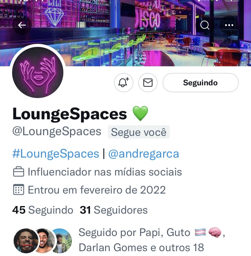 andregarca's tweet photo. Sigam o perfil :: @LoungeSpaces
Em breve novidades, projetos e mais Spaces para fofocar, teixos e fazer brincadeiras bobas e gostosas! 👉💖
#LoungeSpaces
#BBB22 #RedeBBB
https://t.co/bdKSvbxfOi https://t.co/JX3MUhkFXY