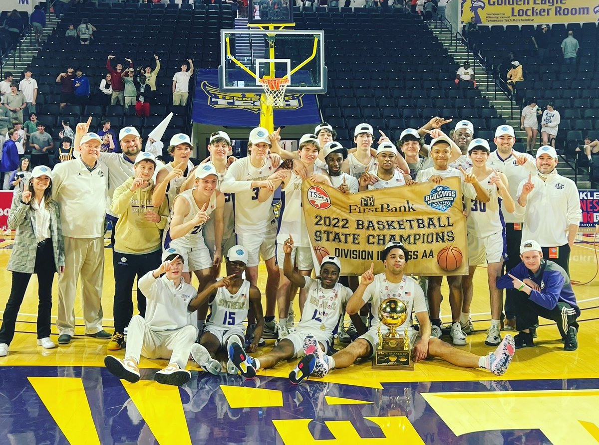 CBHSbasketball's tweet photo. MISSION ACCOMPLISHED.
For the Brotherhood 🌊 🏆 
#StateChamps #GoBrothers https://t.co/sw3hBx7Q7B