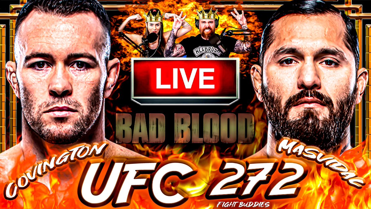 🔥🔥🔥🔥
The only place to be for #ufc272 
🔥🔥🔥🔥

Swing by...
👇👇👇👇
youtu.be/m_ADlY6A9G8
☝️☝️☝️☝️

#TheMMAholes