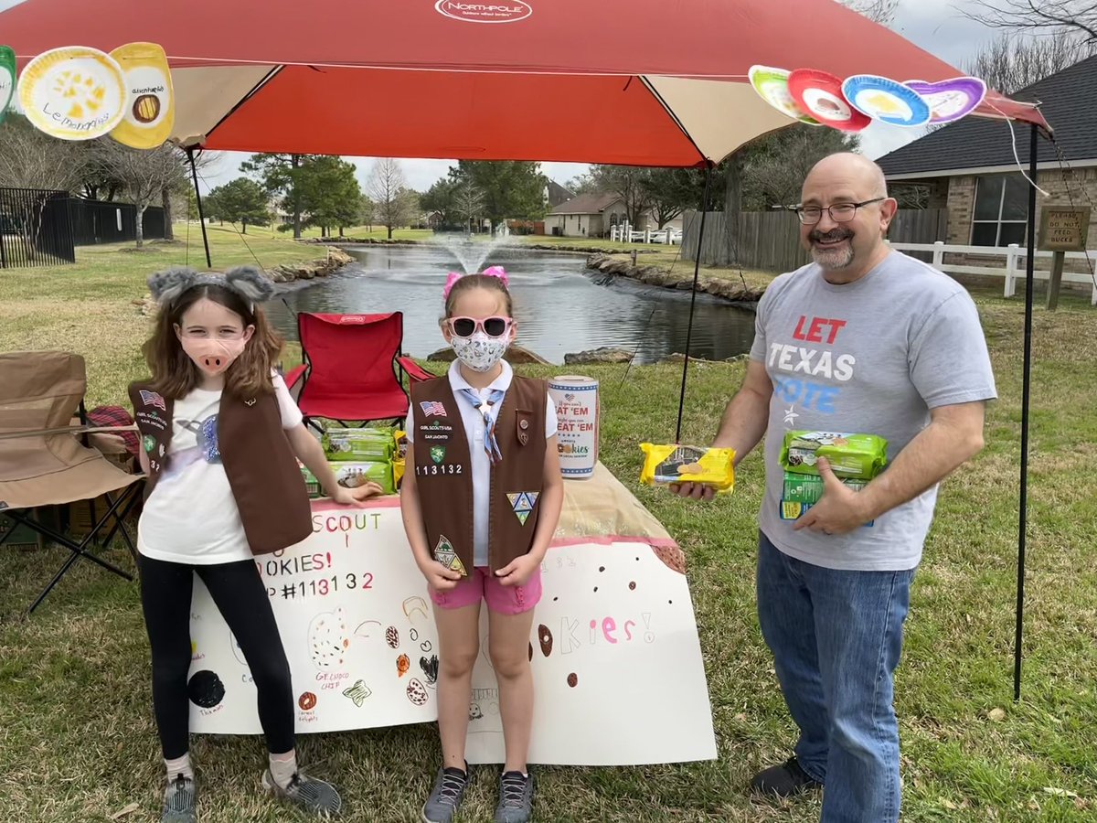 Thank you for supporting Girl Scouts, Rep. Rosenthal! Keep up the good work for our District. <a href="/Jon_RosenthalTX/">Jon Rosenthal</a>