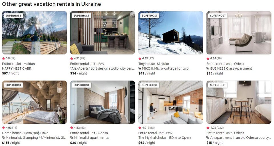 Why People Are Booking Airbnbs In Ukraine When They Have No Plans To Go trib.al/PTpozmJ