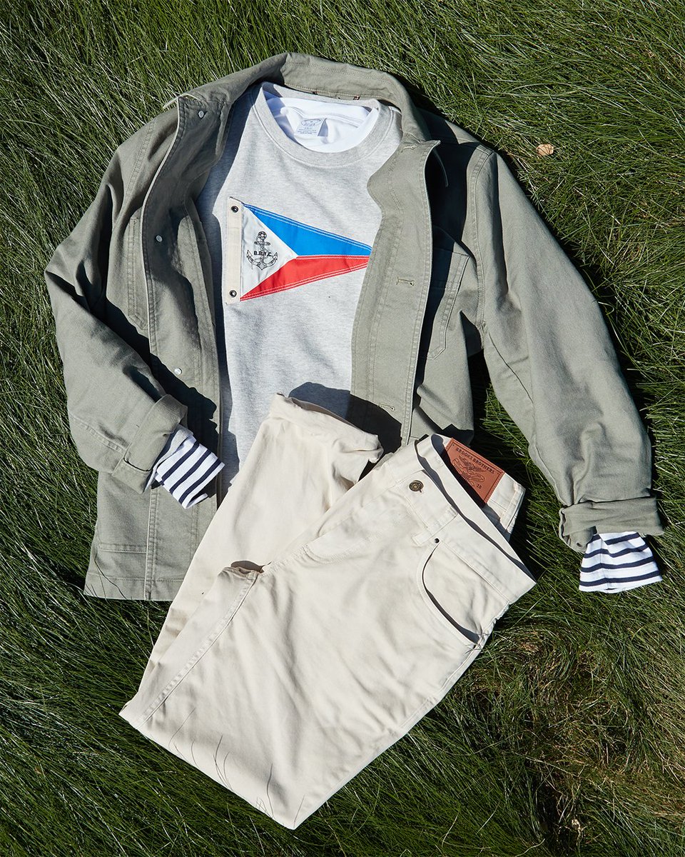 Consider this us flagging we've released another set of new arrivals. Find your next off duty 'fit at brooksbrothers.com