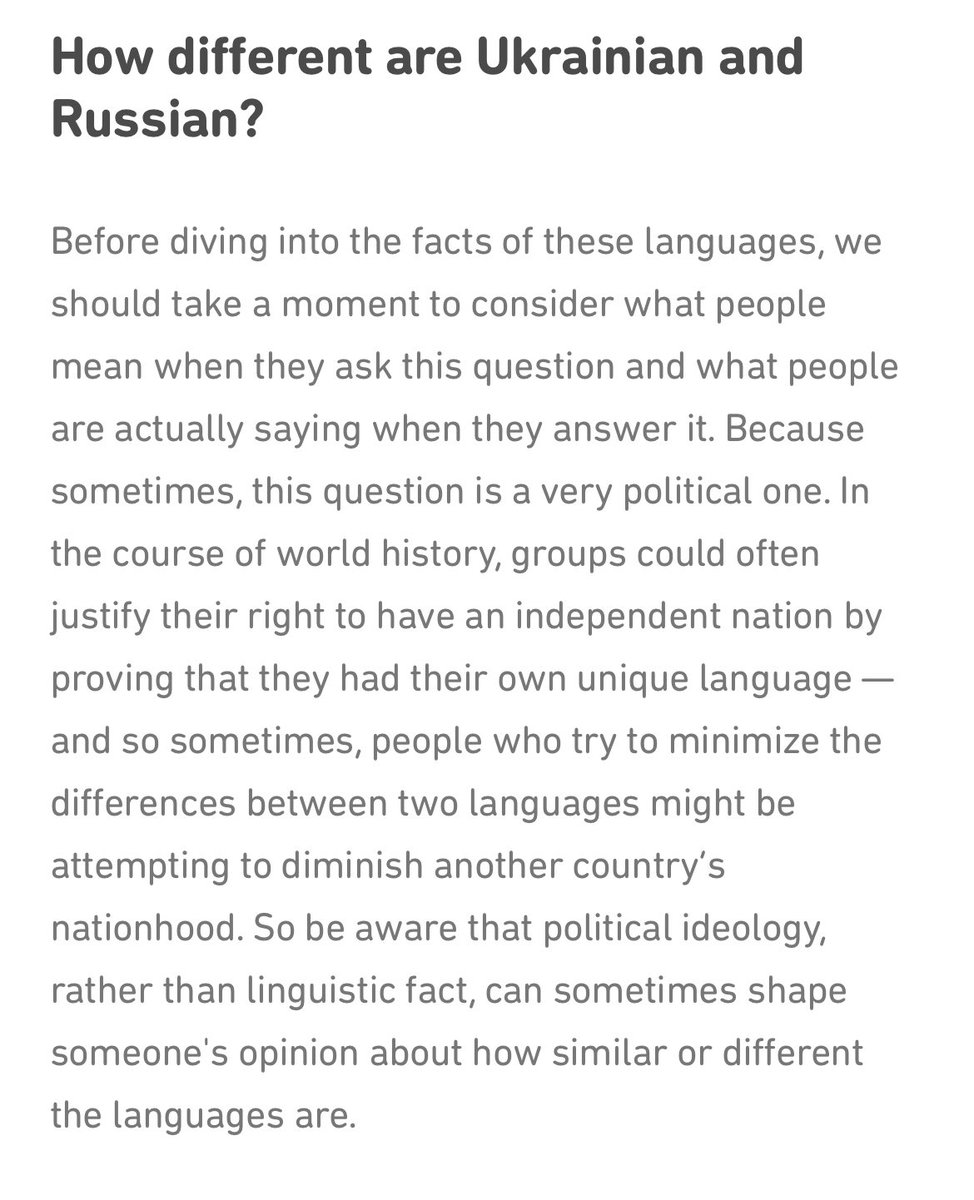 Duolingo blog on Ukrainian language has more nuance and moral authority than most of what the Big Tech companies have put out this week