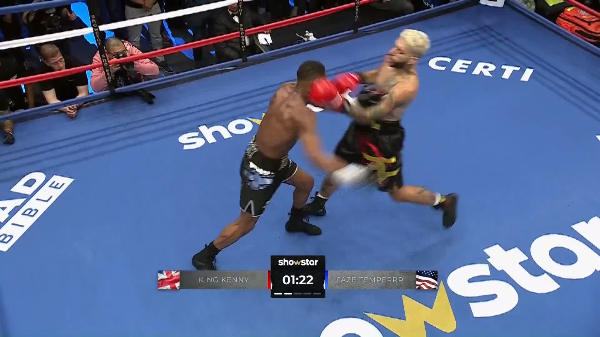 showstarboxing on Twitter "THROWING DOWN!! FFAZE TEMPRRR Vs. KING