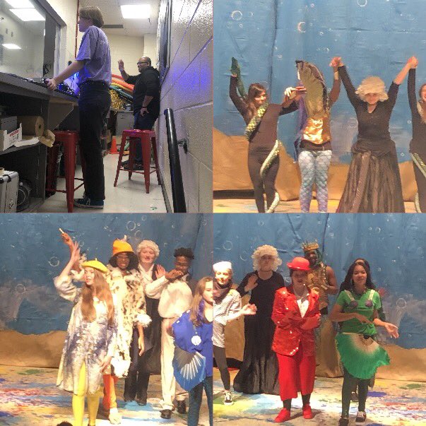 ncstacksurfer's tweet photo. WFMS Little Mermaid Jr.  Congratulations to the cast and crew- Great Job! @WakeForestMS @hende987 https://t.co/H84QPE3uhz