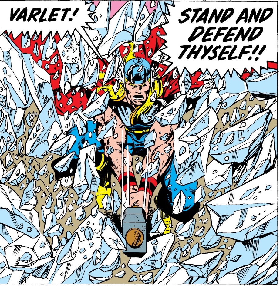 We talked a lot about #JohnByrne on this week's episode of the #LastComicShop. Here's a great panel of #Thor from this legend's run on #Avengers West Coast! https://t.co/0OB3QGTs41