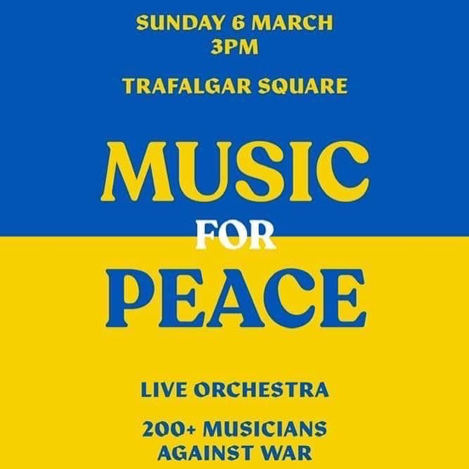 londonisforlife's tweet photo. Please retweet and share as widely as possible, especially to any press contacts and anyone in the classical music world. Please come along and you can donate via: https://t.co/G0JzZUWt1I #ukraine #supportukraine #musicforpeace https://t.co/A4HdbFx7Vd