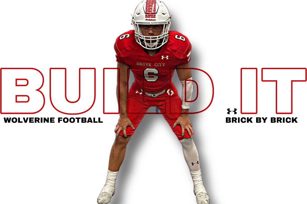 I am officially committing to <a href="/GCC_FB/">Grove City Football</a> Thanks <a href="/coachkendall_/">Kendall Brest</a> <a href="/CoachDiDonato/">Andrew DiDonato</a> and <a href="/CoachBaney/">Derrick Baney</a> for recruiting me and giving me a place to call home!!!🔴⚪️