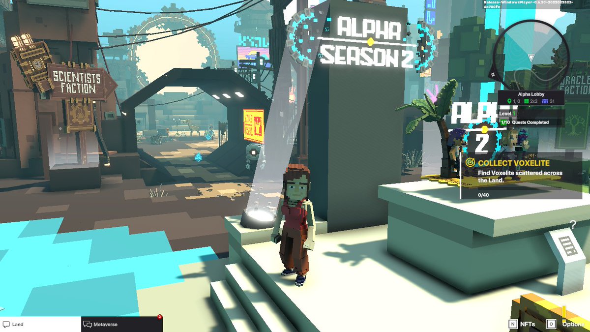 onasa555's tweet photo. @TheSandboxGame I just participated in the daily #SandboxAlphaS2Contest for a chance to earn up to 1,000 $SAND! Day 1 - Selfie with the S2 Alpha Pass. Check out my screenshot below! 👇 #SandboxAlphaS2 https://t.co/O5pbioX0jn
