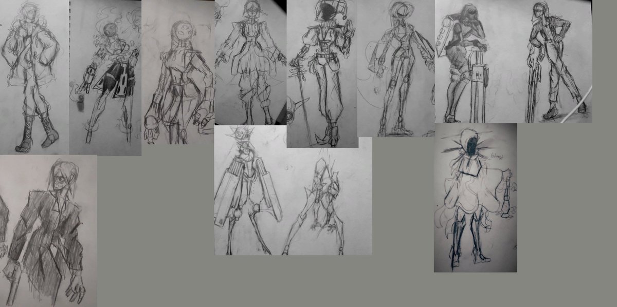 CornaCloud's tweet photo. so uh
we have actually ,any things to show,but theyre not finished and will not be, or just sketches 
so lets call it uh
a leftovers,yeah
every month,or week, depending on how much i have
#oc #sketches #art #riskofrain2 https://t.co/gG3SdwS4z8