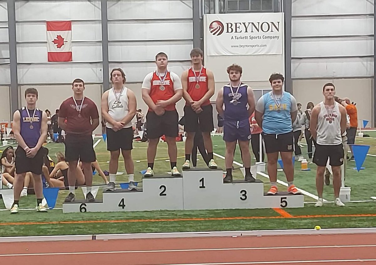 Xavier Griffiths finished 5th in Weight Throw!  Awesome!!!