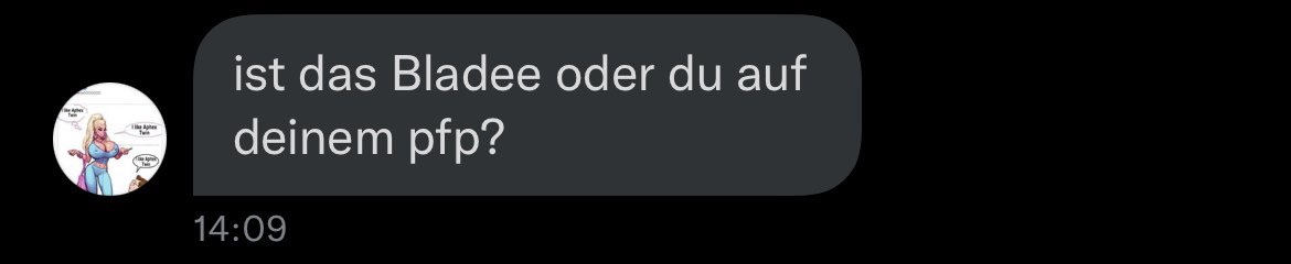 ich weiß nicht wie ich darauf reagieren