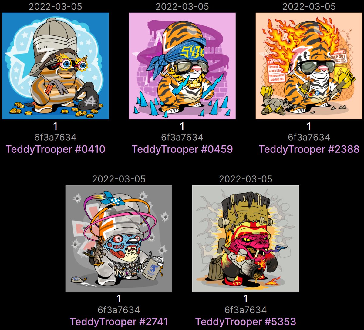 Read!
Link selected over teddytroops.io
$ADA sent🧪
💚5x #CNFT minted right away

⚡Retweet this #Tweet and hop on both #Discord servers to be informed and part of the future of #CNFTs and #SSI.

✅ #TeddyTroops:
discord.gg/8HtujJ8ybe

✅ #IAMX:
discord.gg/zwXhY7c5Zh