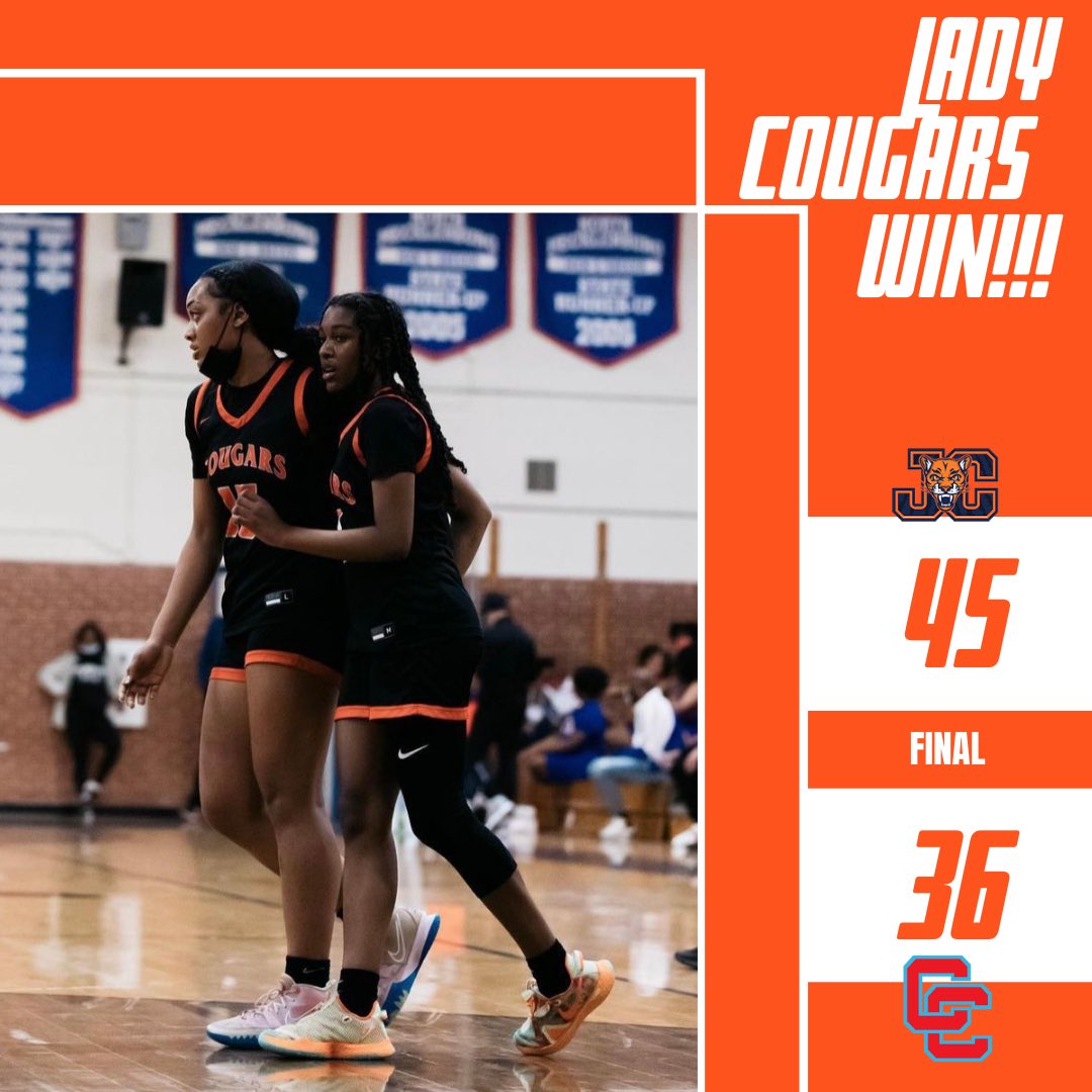 Your Lady Cougars advance to the NCHSAA 4A State Final. Lady Cougars were led by Mila Holloway with 14 pts, 5 rbs, 2 stls. Zoe Henderson 9 pts, 7 rbs, 6 assts, 4 stls. Aaliyah El 8 pts, 1 assts, 1 blk, 1 rbd, 1 stl. Trinity Moreland 6 pts, 3 blk, 2 rbs, 1 stl.  #StrongerTogether