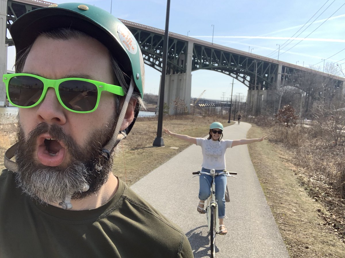 DJ_MazzyMaz's tweet photo. Twas bicycle season today! #cle #bike #bikeweather #iwanttoridemybicycle https://t.co/DptAnGSk2f