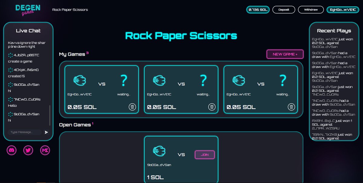 BiteClubSOL's tweet photo. 🚨GAME LAUNCH on Monday 6PM UTC🚨

Our Rock Paper Scissors game has been in beta testing for a few days already, the test was done by our team and select members of the DAO.
We took all the feedback and implemented the suggestions that were most fitting for our idea.

1/2 https://t.co/OhJOk1ycIq