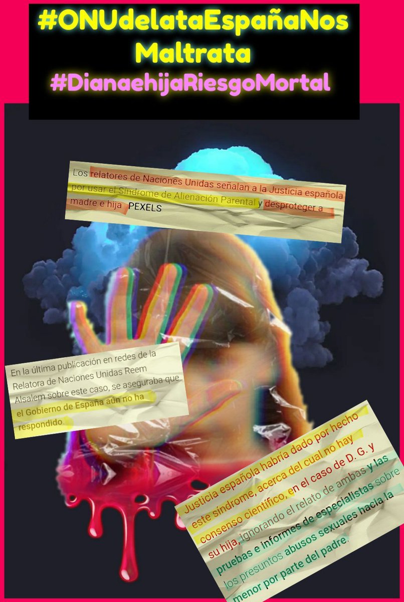 VPederasta's tweet photo. #DianaehijaRiesgoMortal 
#ONUdelataEspañaNosMaltrata

Muchas gracias a todas las buenas personas que habéis ayudado hoy a visibilizar esta campaña de apoyo a Diana y a su hija. 

Sé que algun@s sois denunciantes y supervivientes, y esto no es fácil para vosotr@s. 

Admiración. https://t.co/rseoJkRvKb
